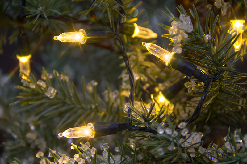 Warmweiße LED-Lichterketten